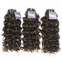 #1b Peruvian Raw  Hair Weft italy curly