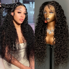 RockGirl 30' Italian curly 13x4 HD Full Frontal wig 300% Density