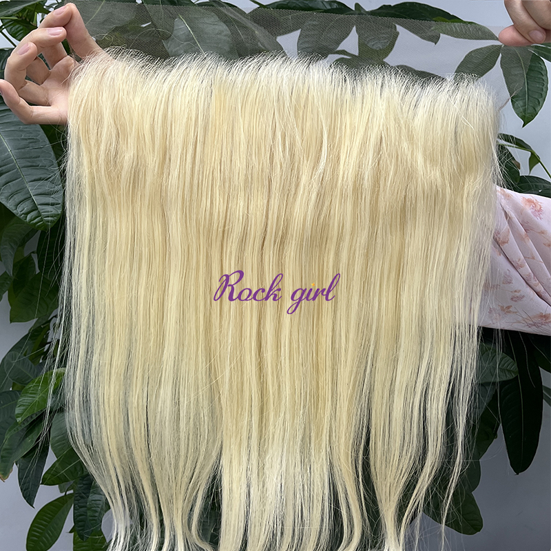 Blonde #613 European Virgin Human Hair HD 13X6 Lace Frontal Straight