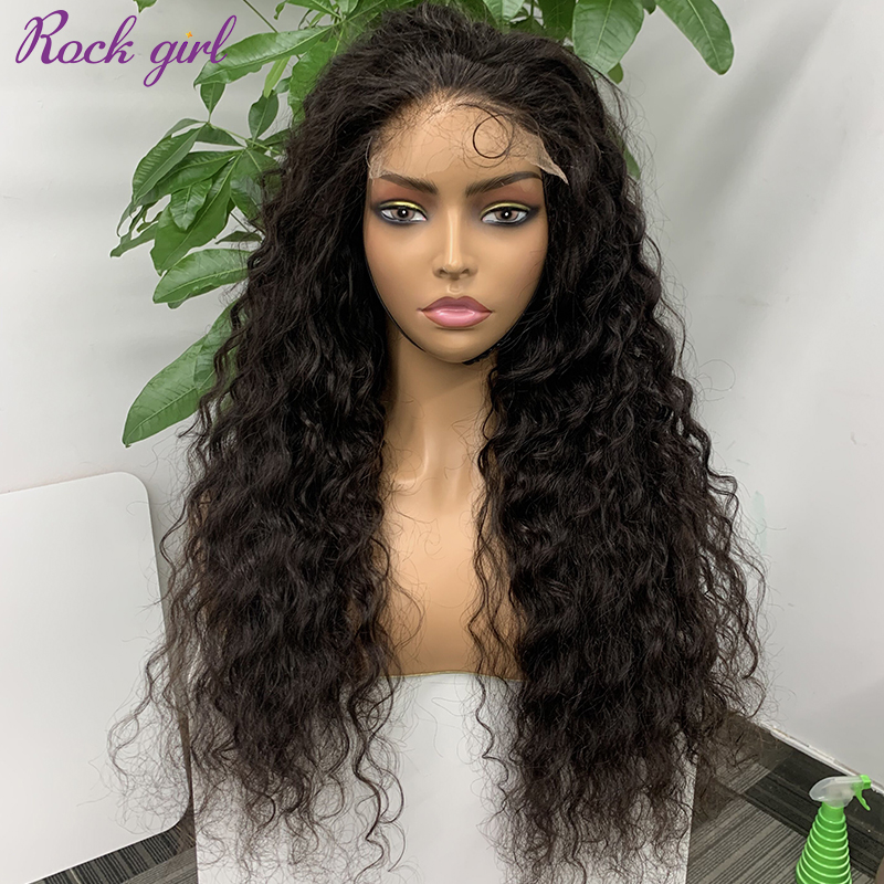 Natural #1b Brazilian Virgin Human Hair 5x5 Swiss HD wig Indian Wavy