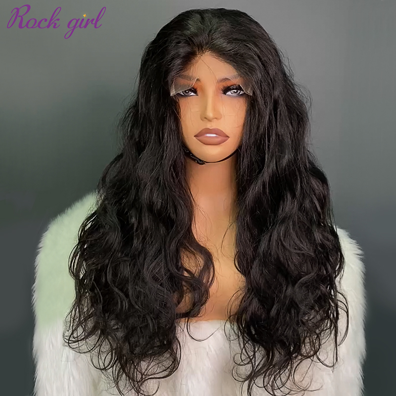 Natural #1b Brazilian Virgin Human Hair 5x5 Swiss HD wig Body Wave