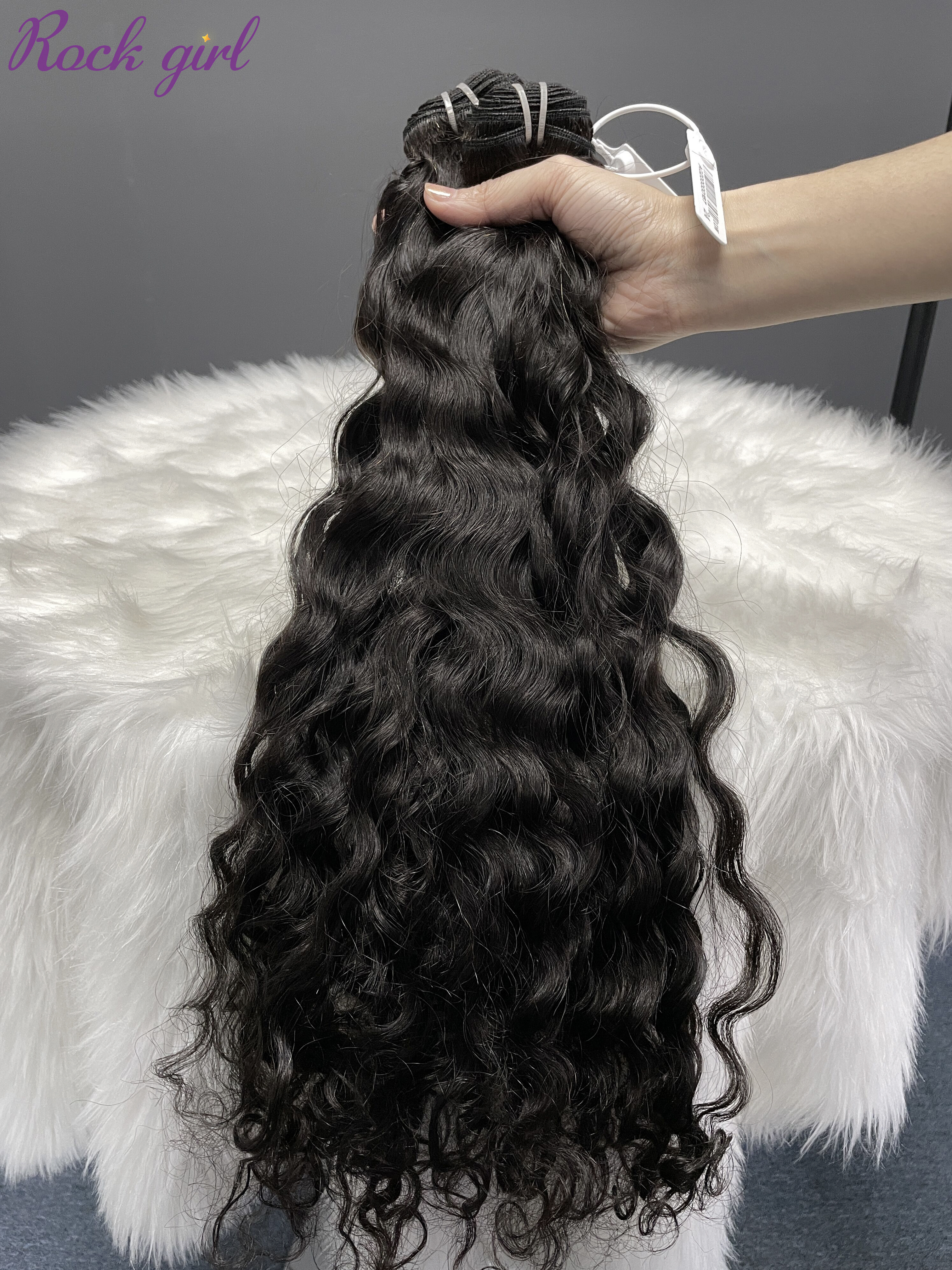 Virgin Indian Wave Hair Bundle 14 16 18Inch Free Shipping