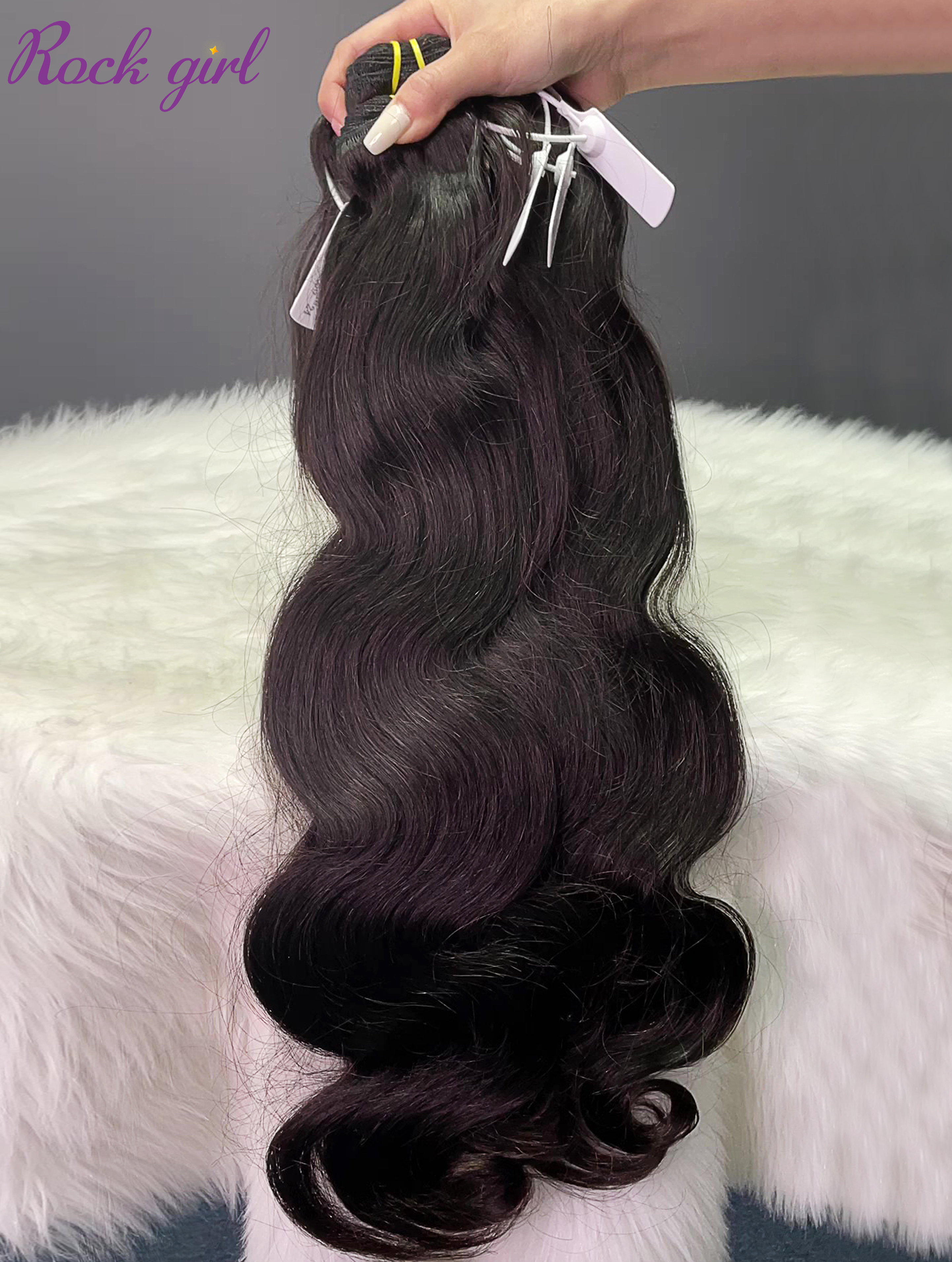 Raw Body Wave Hair Bundle 16 18 20Inch Free Shipping