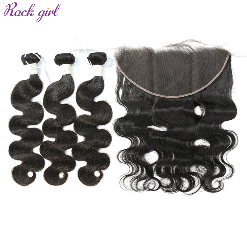 Virgin Body Wave 18 20 22 Inch And 13x6 HD Lace 20 Inch  Free Shipping