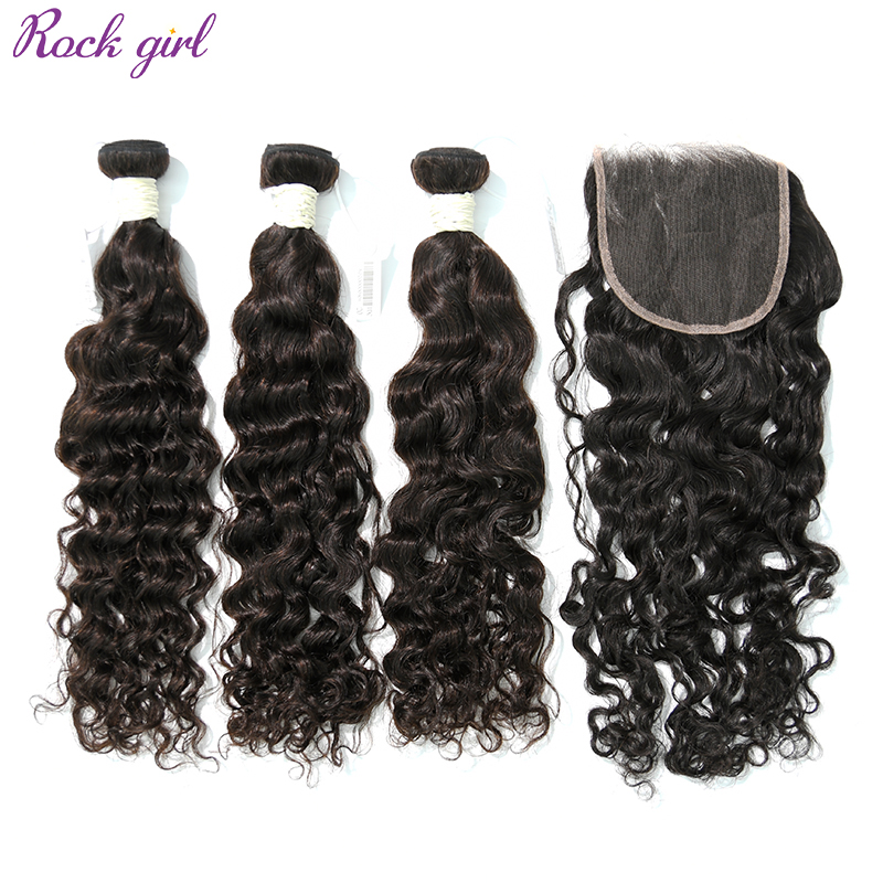 Virgin Indian Curly 18 20 22 Inch And 5x5 HD Lace 20 Inch  Free Shipping