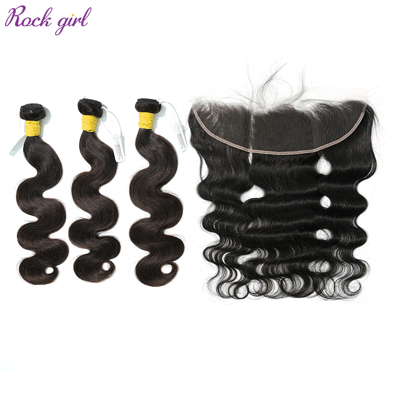 Raw Body Wave 16 18 20 Inch And 13x4 HD Lace 18 Inch  Free Shipping