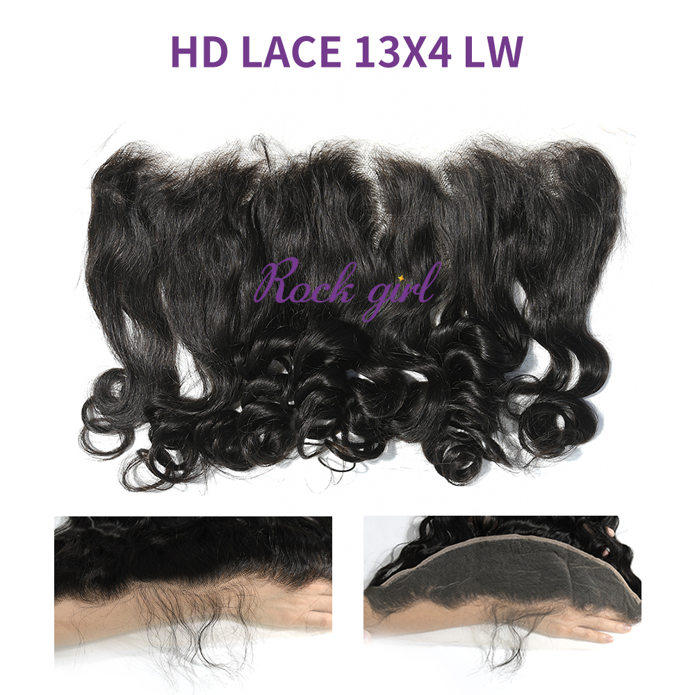HD Lace Virgin Human Hair Loose Wave 13x4 Lace Closure